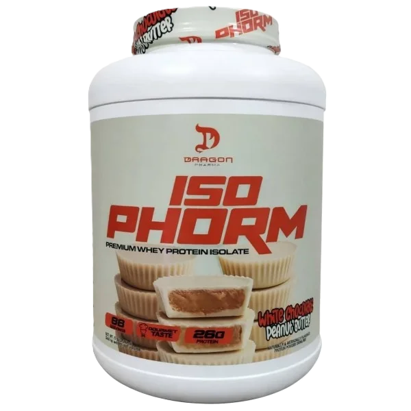 Dragon Pharma Proteina Isophorm 5 Lbs 73 Servicios white chocolate peanut butter