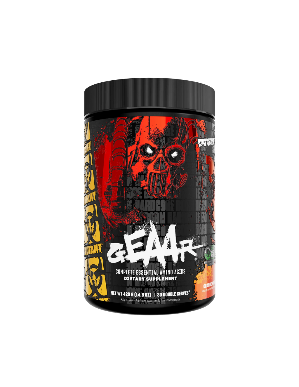 Mutant GEAAR 30 servs Aminoacidos Escenciales orange rush
