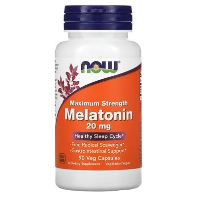 Now Foods Melatonin 20 Mg 90 Veg Cap
