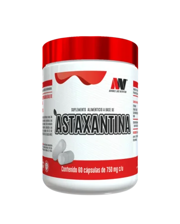 Advance Nutrition Astaxantina 750mg 60 Capsulas