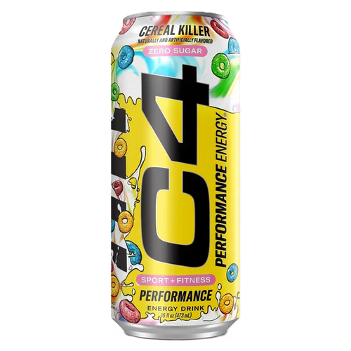 Cellucor c4 energy drink zero azucar 16 oz (12 latas) cereal killer