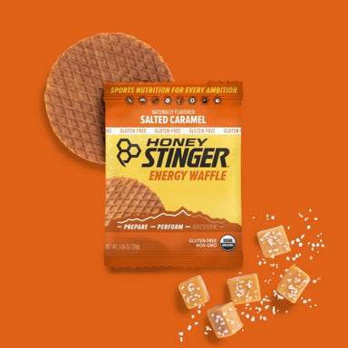 Waffles Honey Stinger Energético Orgánico Deportivo Sabor Chocolate 12 pack Cramelo salado