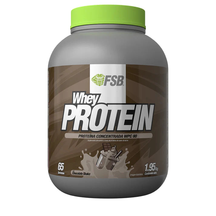 FSB Whey Proteina 1.95 Kg 65 Servicios Chocolate shake Portada