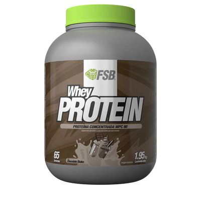 FSB Whey Proteina 1.95 Kg 65 Servicios Chocolate shake Portada