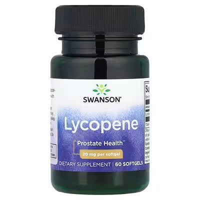 Swanson Lycopene 20 Mg 60 Softgels