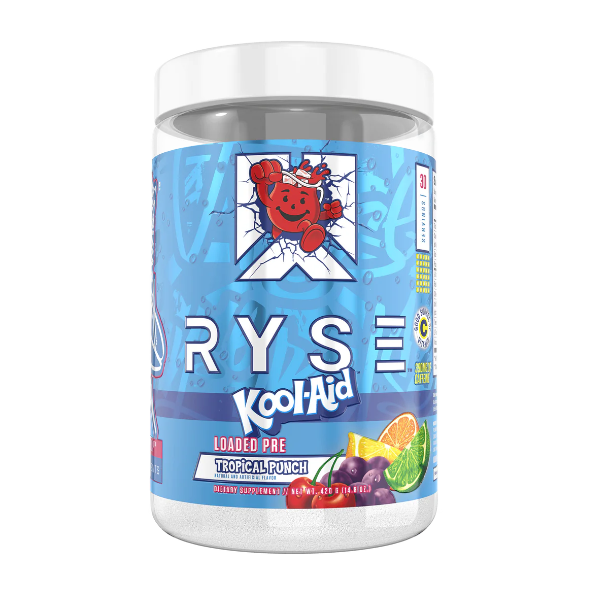 Ryse Loaded Pre Entreno Kool-Aid 30 Servicios tropical
