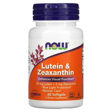 Now Foods Lutein & Zeaxanthin 60 Capsulas