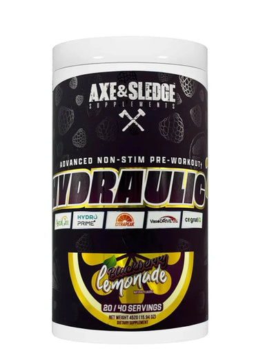 Axe & Sledge Hydraulic2 Advanced Pre Entreno 20/40 Servicios blackberry lemonade