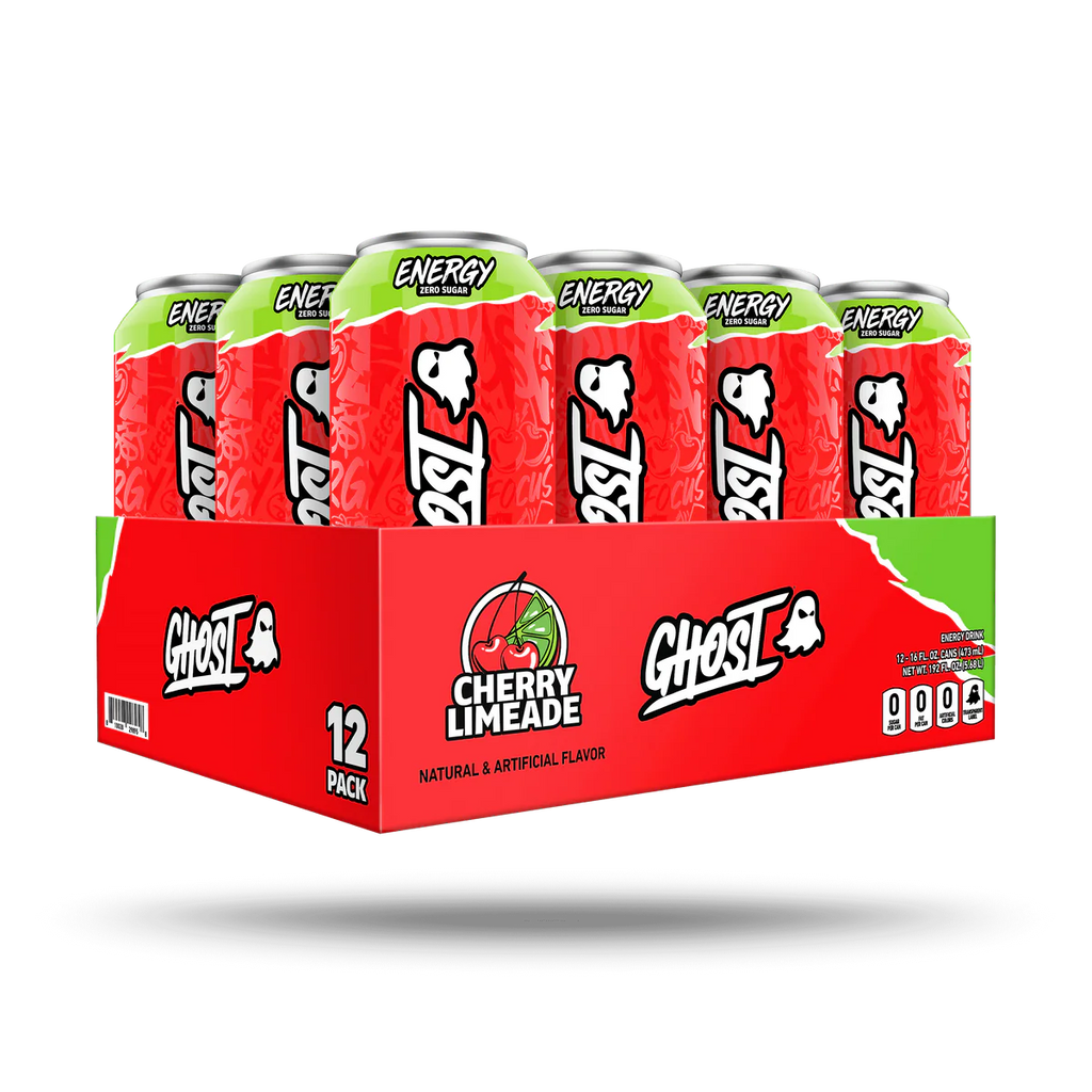 Ghost Energy Drink 16Oz 12 Pack cherry limeade