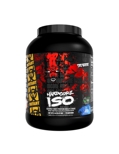 Mutant Proteina Iso Hardcore 5 libras 71 servicios Vainilla