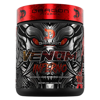 Dragon Pharma Venom Inferno Pre Entreno 40 Servicios dragon´s blood