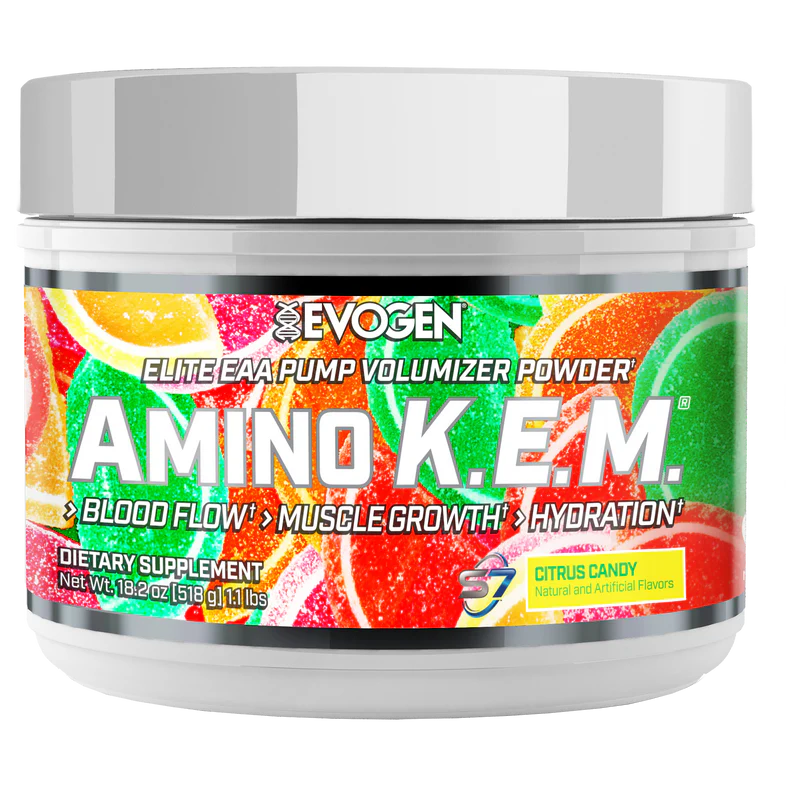 Evogen Amino KEM Eaa y Bcaa 30 Servicios citrus candy