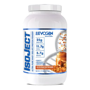 Evogen Proteina Isoject 2 lbs 28 Servicios salted peanut butter