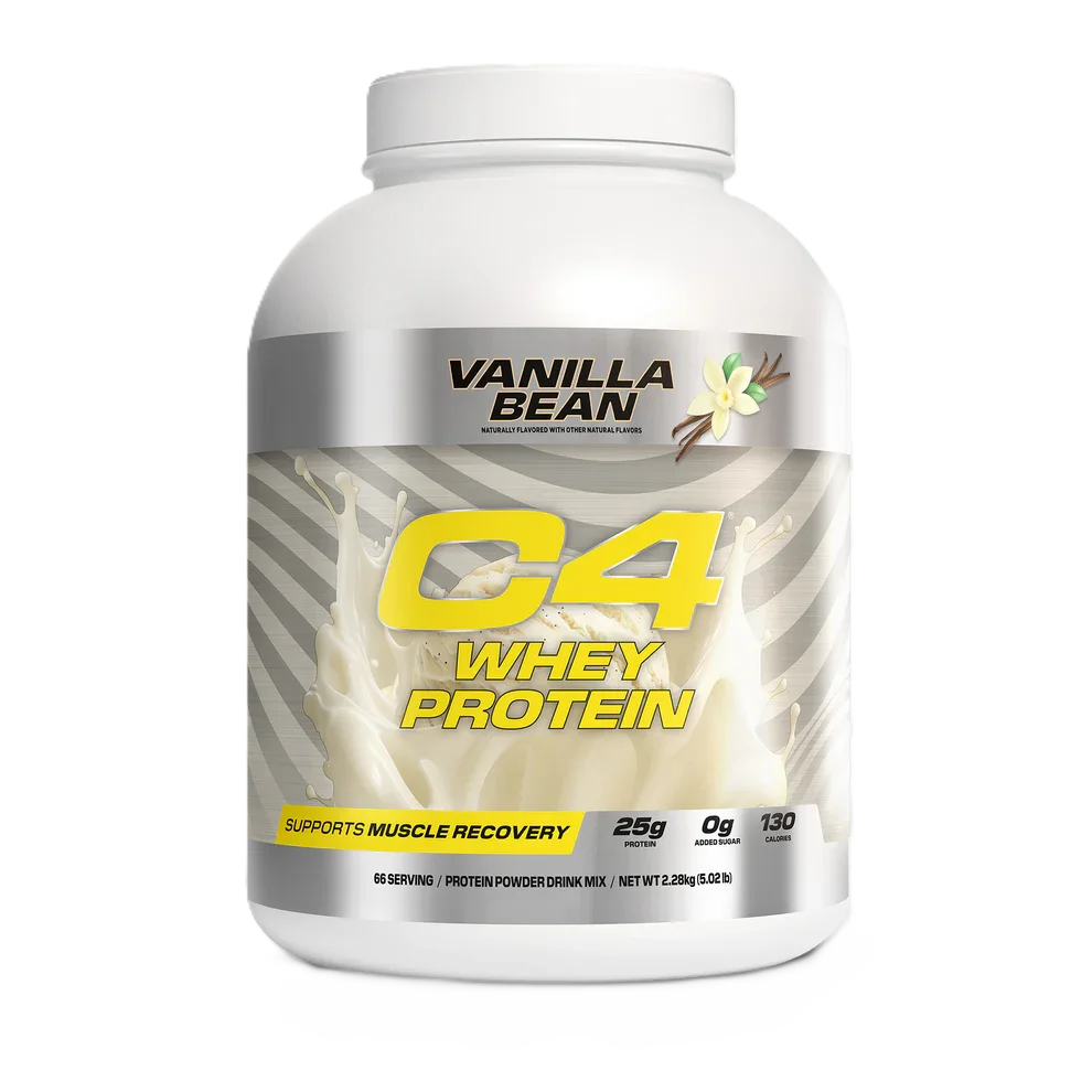 Cellucor C4 Whey Protein 5 Lbs 66 servicios Vainilla Bean Portada