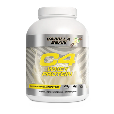 Cellucor C4 Whey Protein 5 Lbs 66 servicios Vainilla Bean Portada