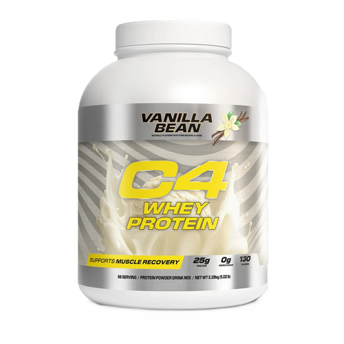 Cellucor C4 Whey Protein 5 Lbs 66 servicios Vainilla Bean Portada