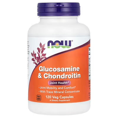 Now Foods Glucosamine & Chondroitin 120 Tabletas