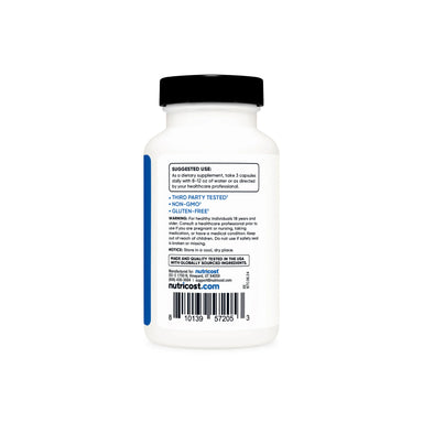 NUTRICOST OXIDO NITRICO 180 CÁSPULAS portada 2