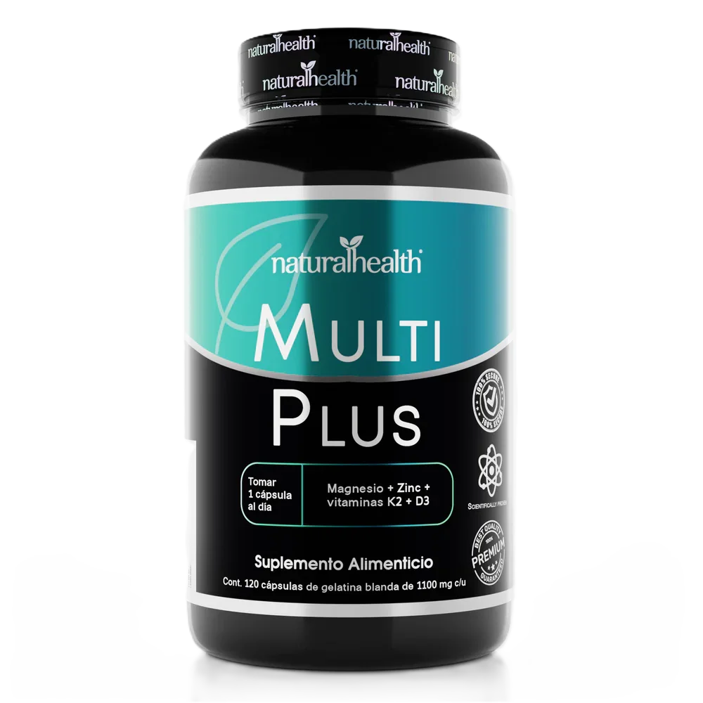 Natural Health Multi Plus 120 Capsulas