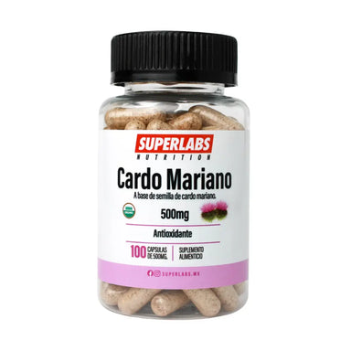 Superlabs Nutrition Cardo Mariano 500mg 100 capsulas