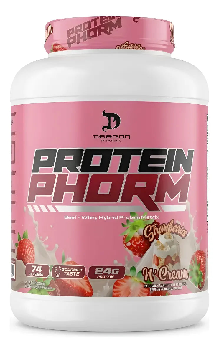Dragon Pharma ProteinPhorm 5 Lbs Sabor Strawberry And Cream