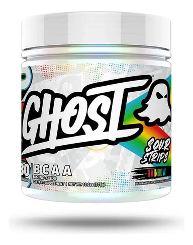 Ghost Bcaa Aminoacidos 30 Servicios sour strips rainbow
