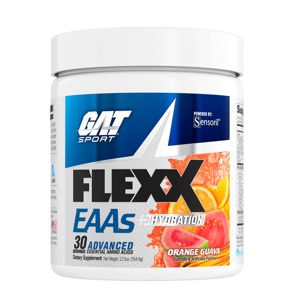 GAT Sports Flexx EAAs 30 Servicios Aminoácidos orange guava