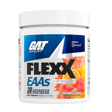 GAT Sports Flexx EAAs 30 Servicios Aminoácidos orange guava