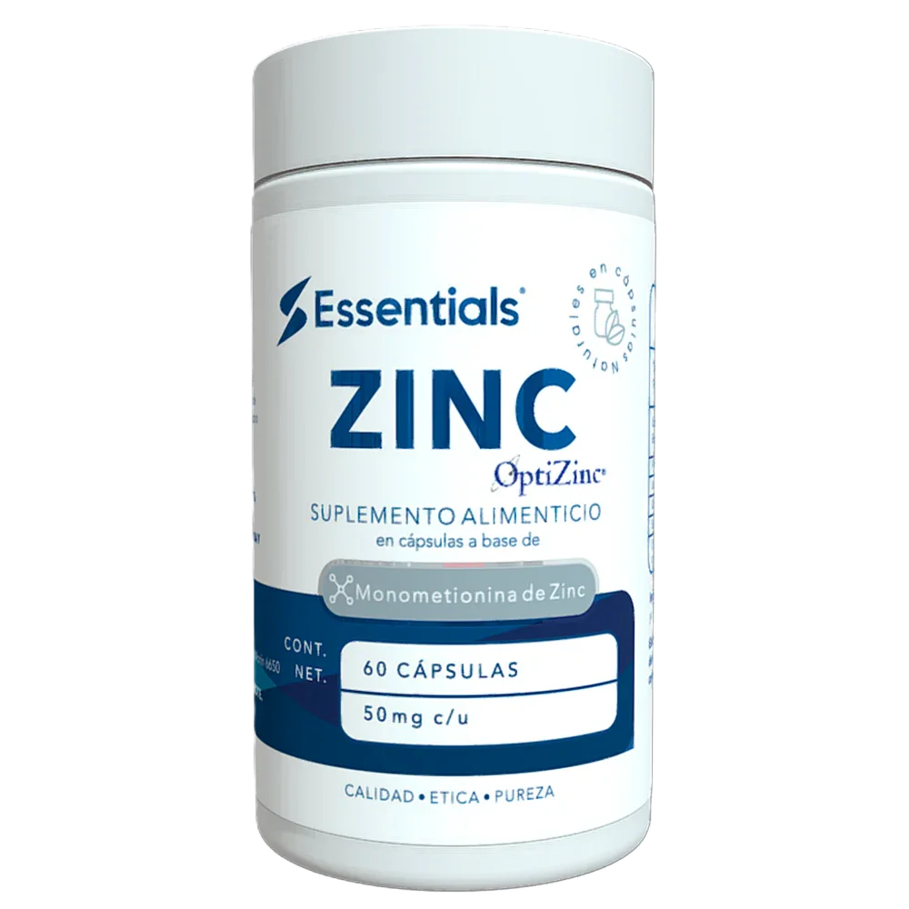 Essentials Zinc OptiZinc 60 Capsulas