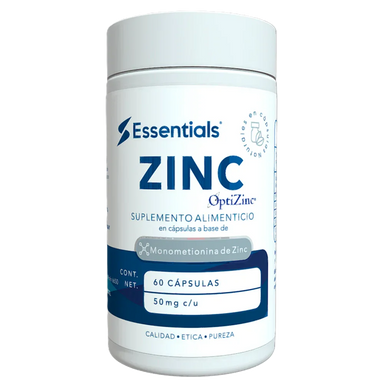 Essentials Zinc OptiZinc 60 Capsulas
