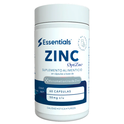 Essentials Zinc OptiZinc 60 Capsulas