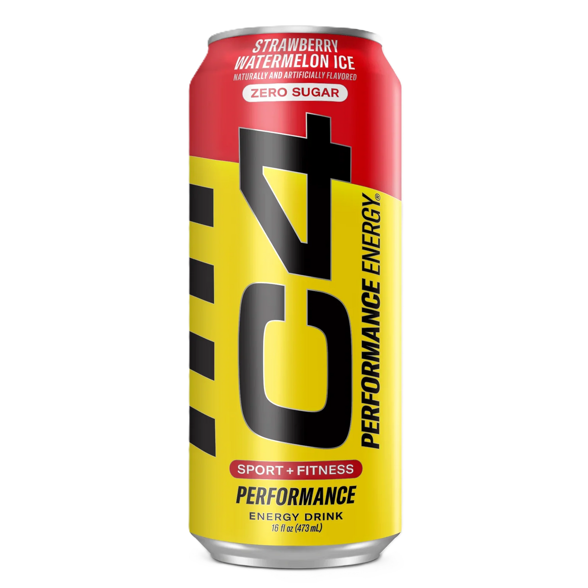 Cellucor c4 energy drink zero azucar 16 oz (12 latas) fresa sandia