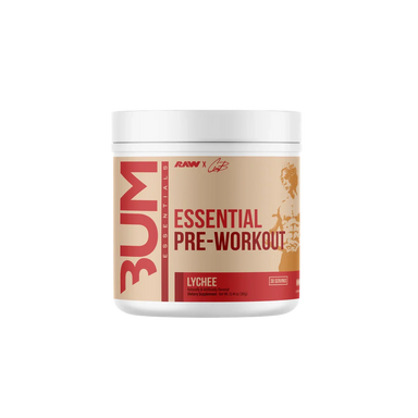 Raw Nutrition Bum Essentials Pre Entreno 30 Servicios Lychee