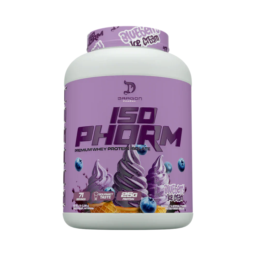 Dragon Pharma Proteina Isophorm 5 Lbs 73 Servicios blueberry ice cream