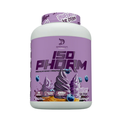 Dragon Pharma Proteina Isophorm 5 Lbs 73 Servicios blueberry ice cream