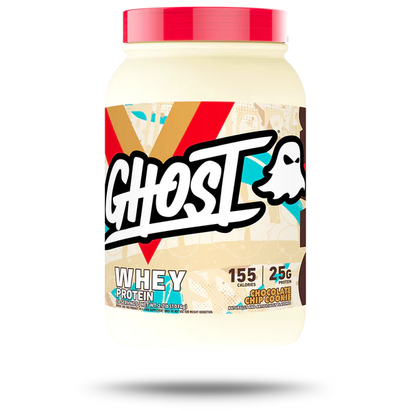 Proteina Ghost Whey 2Lbs 26 Servicios Finaflex Beta Alanina 150 Servicios chocolate chips cookie