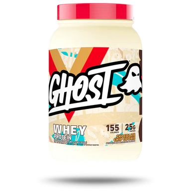 Proteina Ghost Whey 2Lbs 26 Servicios Finaflex Beta Alanina 150 Servicios chocolate chips cookie
