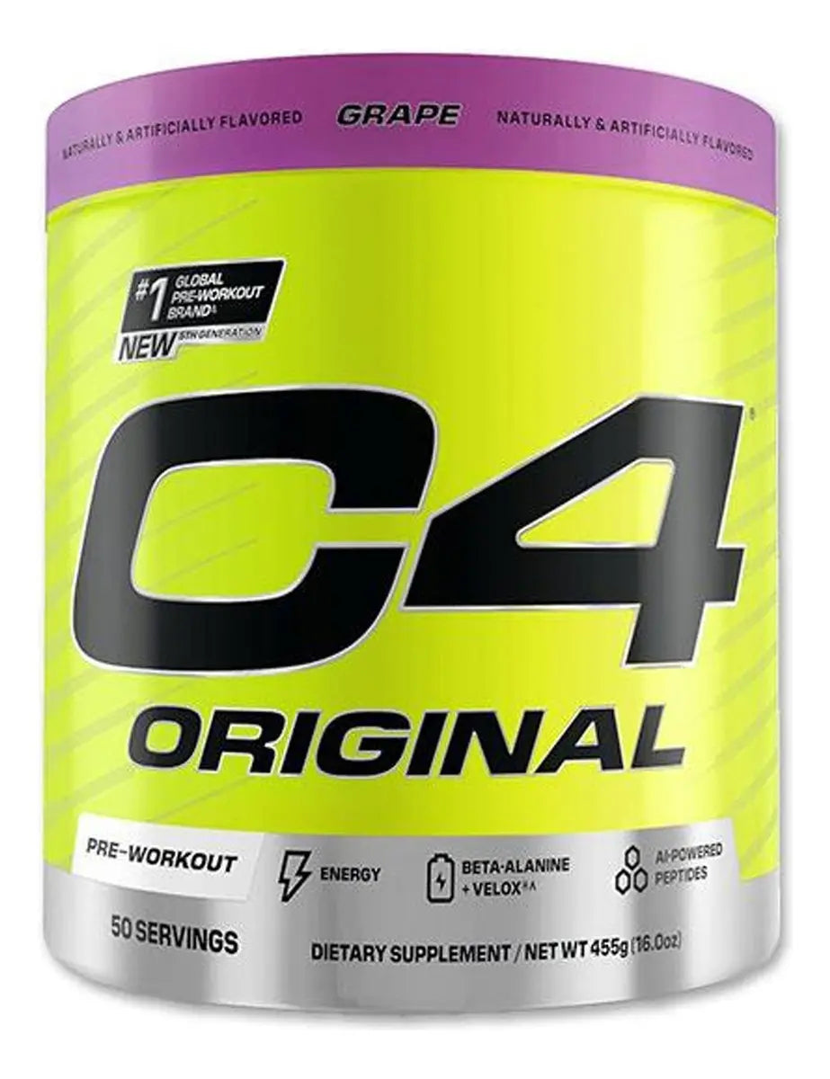 Cellucor C4 Pre Entreno Original 50 servicios uva