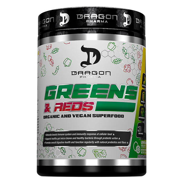 Dragon Pharma Greens & Reds 30 Servicios Lemonade