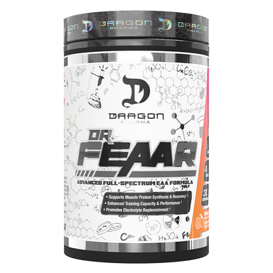 Dragon Pharma Dr FEAAR 30 Servicios. Aminoácidos peach guava
