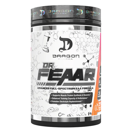 Dragon Pharma Dr FEAAR 30 Servicios. Aminoácidos peach guava