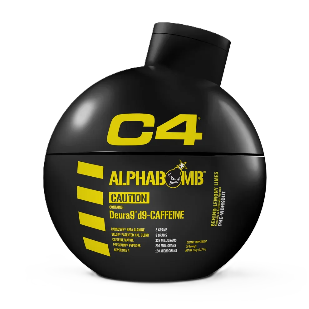 Cellucor Alpha Bomb Pre Entreno 20 Servicios Behind Lemony Limes