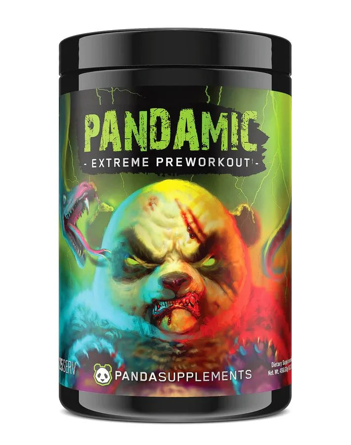 Panda Pandamic Extreme Pre Entreno 25 Servicios peach gummy rings