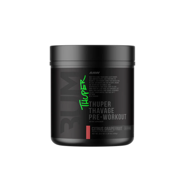 Raw Nutrition Bum Thuper Thavage Pre Entreno 20 Servicios citrus grapefruit