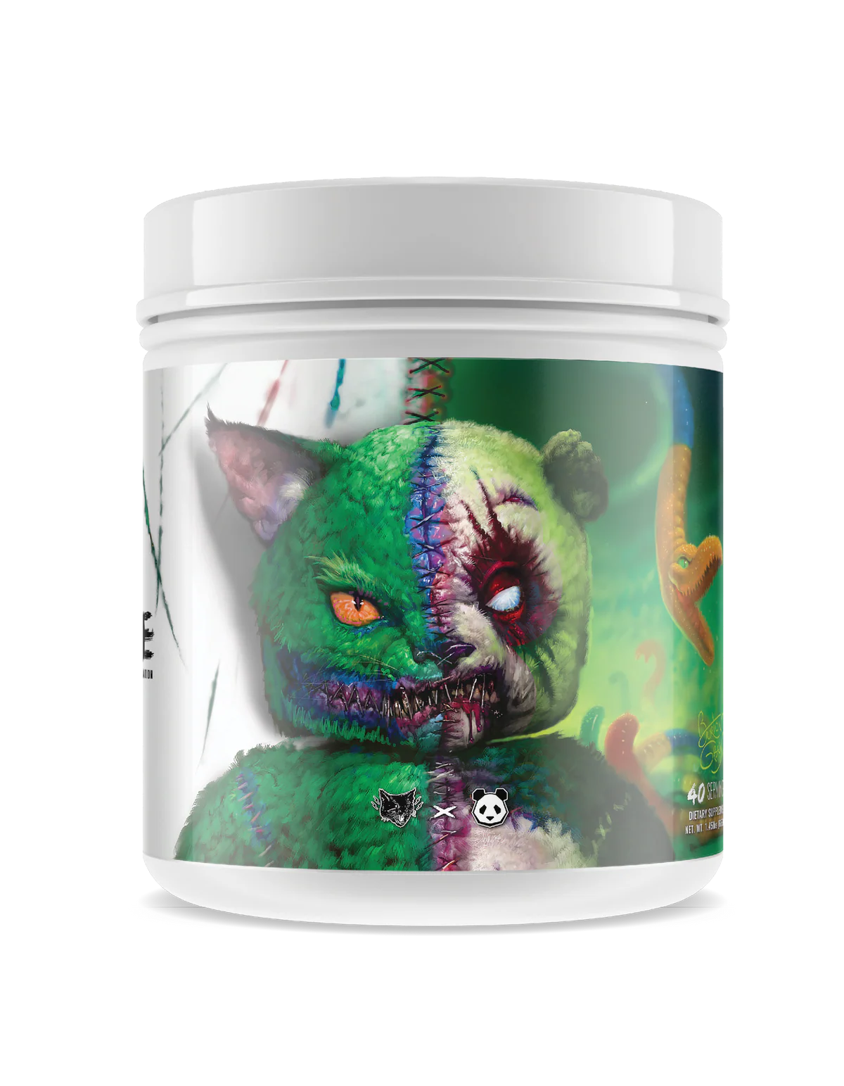 Panda & Black Magic Savage 40 Serv Pre Entreno Sabor Sour Gummy Candy