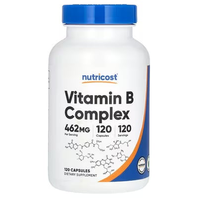 Nutricost Vitamina B Complex 30 Capsulas