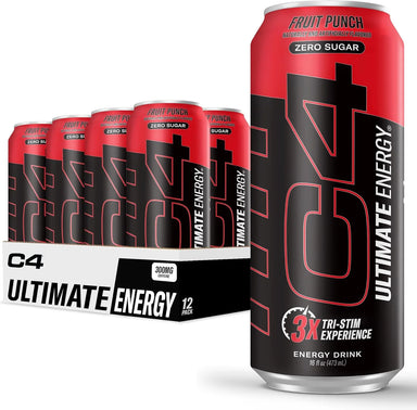 Cellucor C4 Ultimate Energy Drink 16oz 12 pack