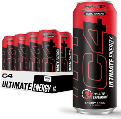 Cellucor C4 Ultimate Energy Drink 16oz 12 pack