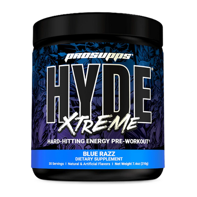 Prosupps Mr. Hyde Xtreme Pre Entreno 30 Servicios blue razz