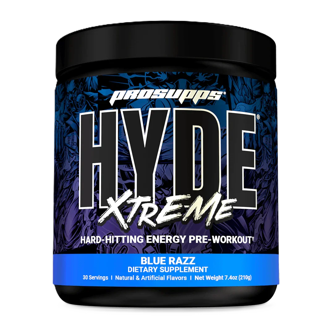 Prosupps Mr. Hyde Xtreme Pre Entreno 30 Servicios blue razz